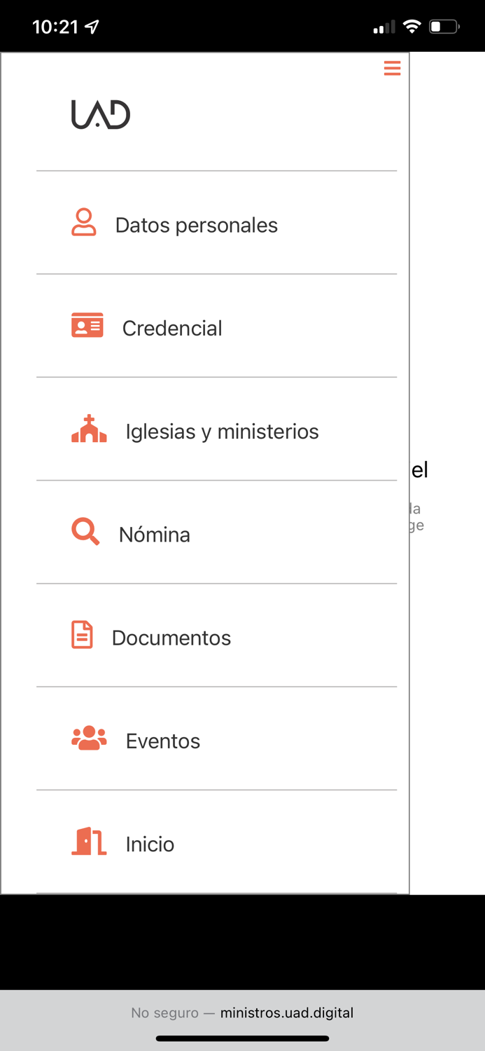 Ministros UAD