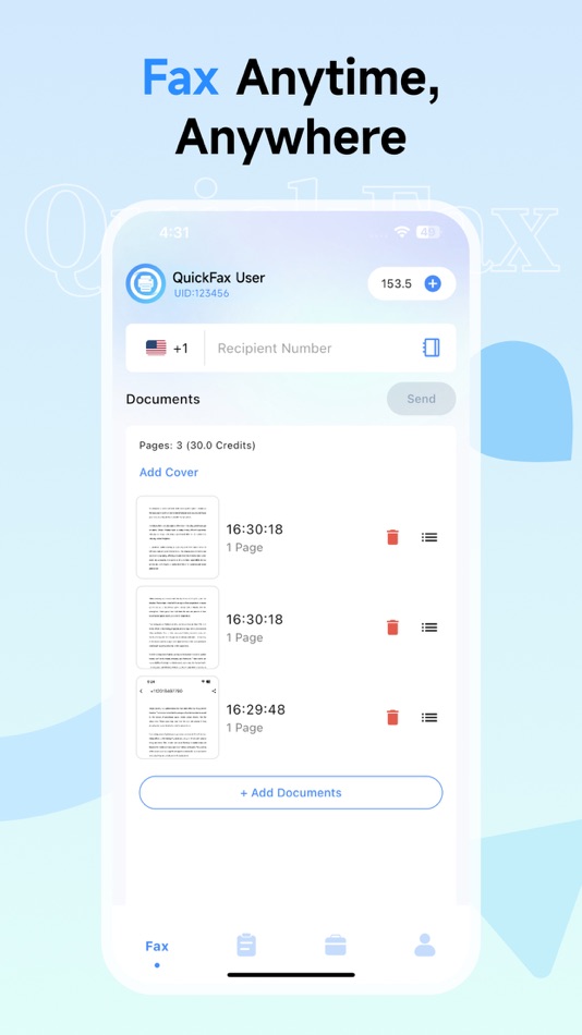#1. QuickFax - Send Fax from Phone (iOS) 由: BeesLine LLC