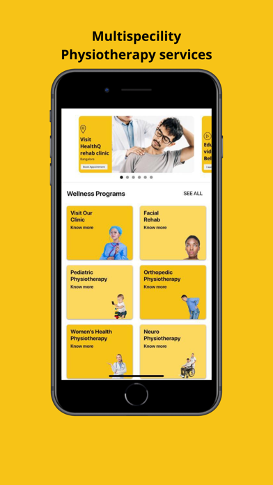 HealthQ Rehab Screenshot