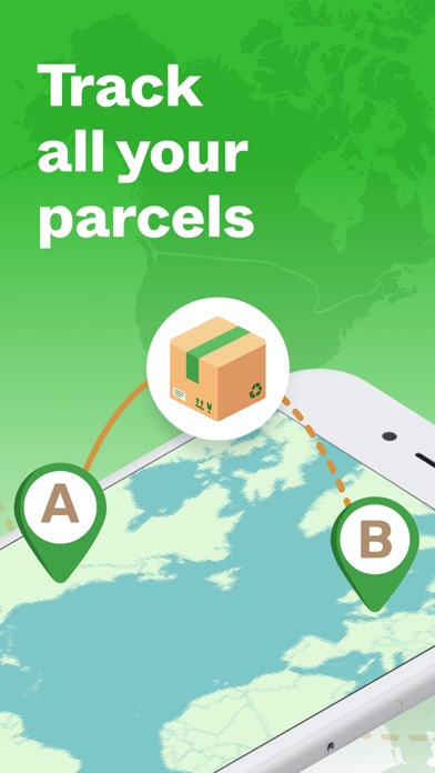 Package Tracker & Delivery Screenshot