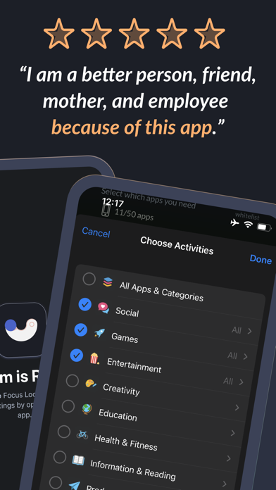 Screenshot #3 pour Focus Lock: Block Apps & Focus