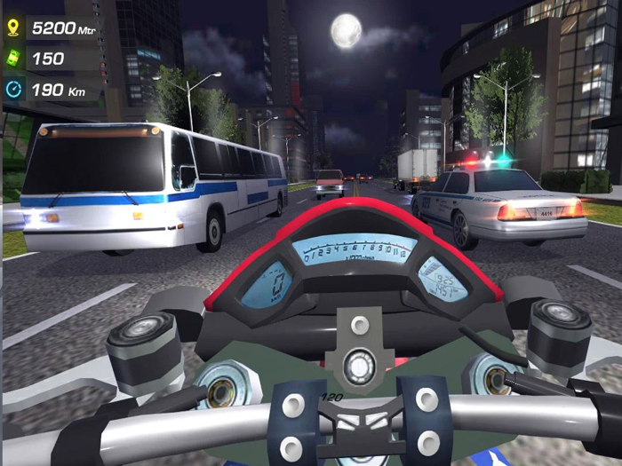 Highway Moto Rider 2 Traffic