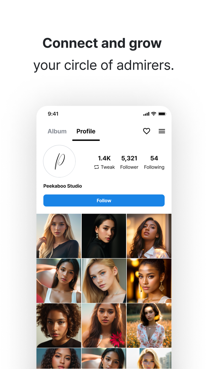 Tweak - AI Photo Community
