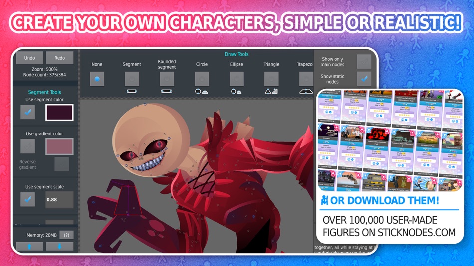 #2. Stick Nodes - Animator (iOS) 由: ForTheLoss Games, Inc