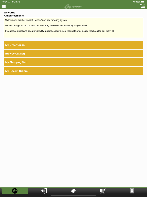 Fresh Connect Central