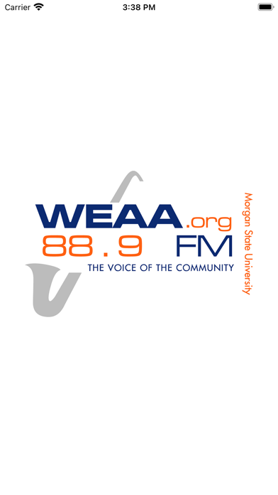 WEAA Public Radio Screenshot