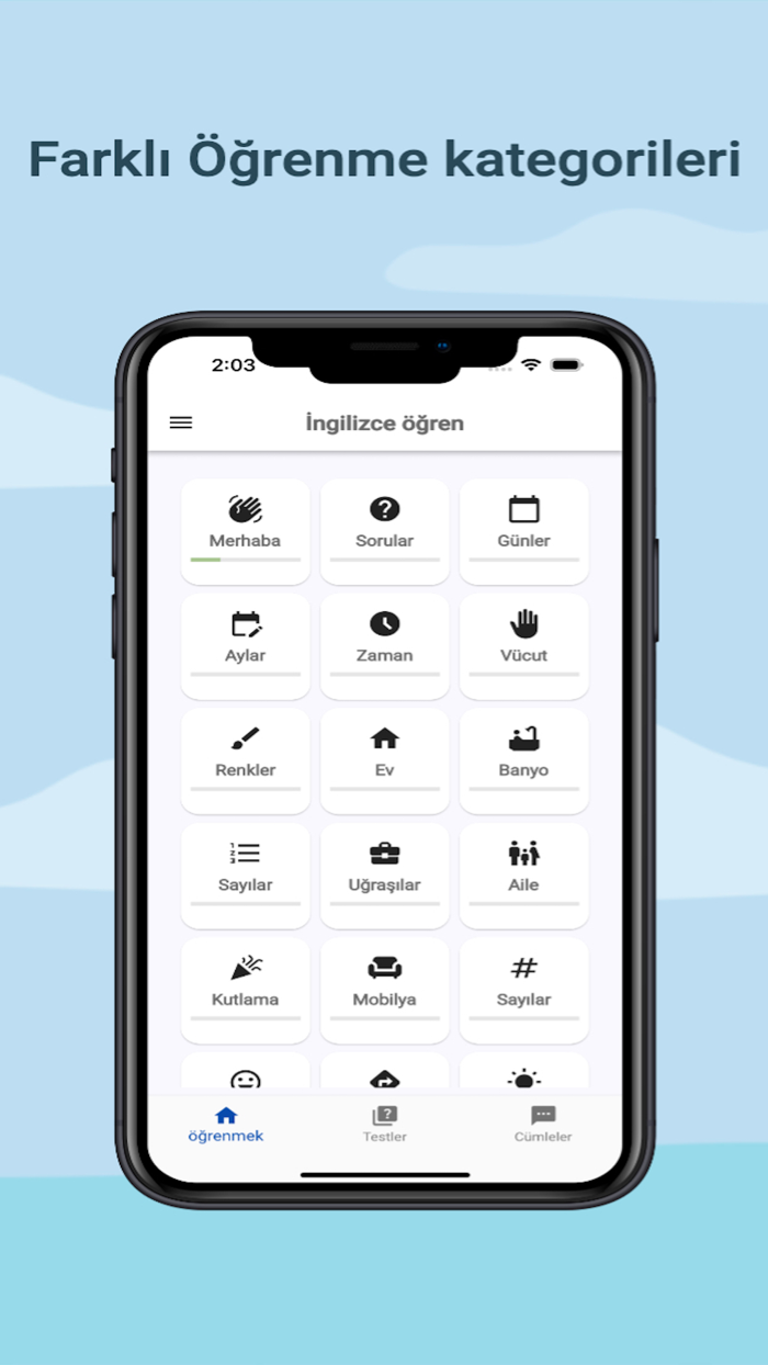 İngilizce öğren Online