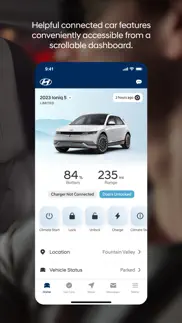 myhyundai with bluelink iphone screenshot 2
