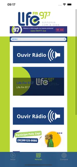 Game screenshot Rádio Life 97.7 apk