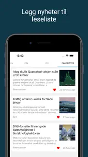 aksjeguru nyheter børs finans iphone screenshot 3