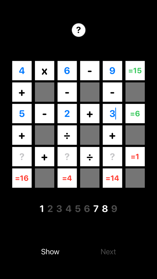 #3. Criss-Cross Math (iOS) 由: Paul Scott