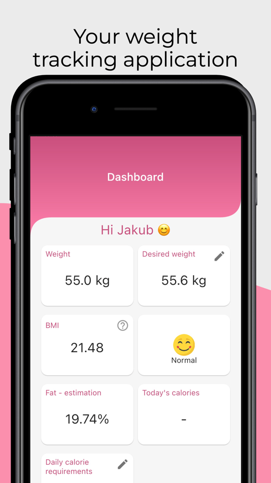 Body fat, BMI, weight tracker. - 1.3.1 - (iOS)