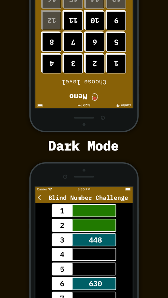 #5. The Blind Number Challenge (iOS) Podle: Juanjo Valino