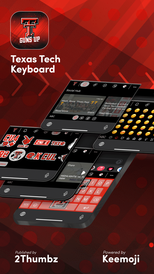 Texas Tech Official Keyboard - 1.1.6 - (iOS)