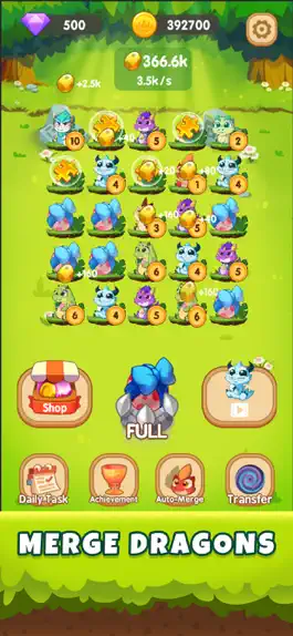 Game screenshot Dragon Paradise - Merge Puzzle apk