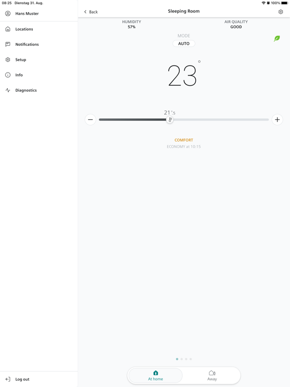 Screenshot #5 pour Siemens Smart Thermostat RDS