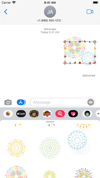 Japanese fireworks Screenshot