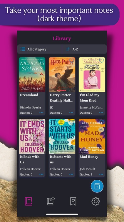 Book Quotes App screenshot-3