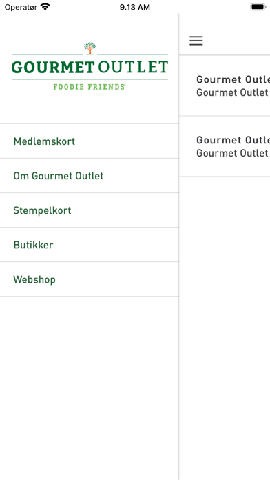 Gourmet Outlet Screenshot