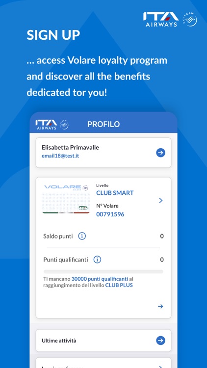 ITA Airways screenshot-5