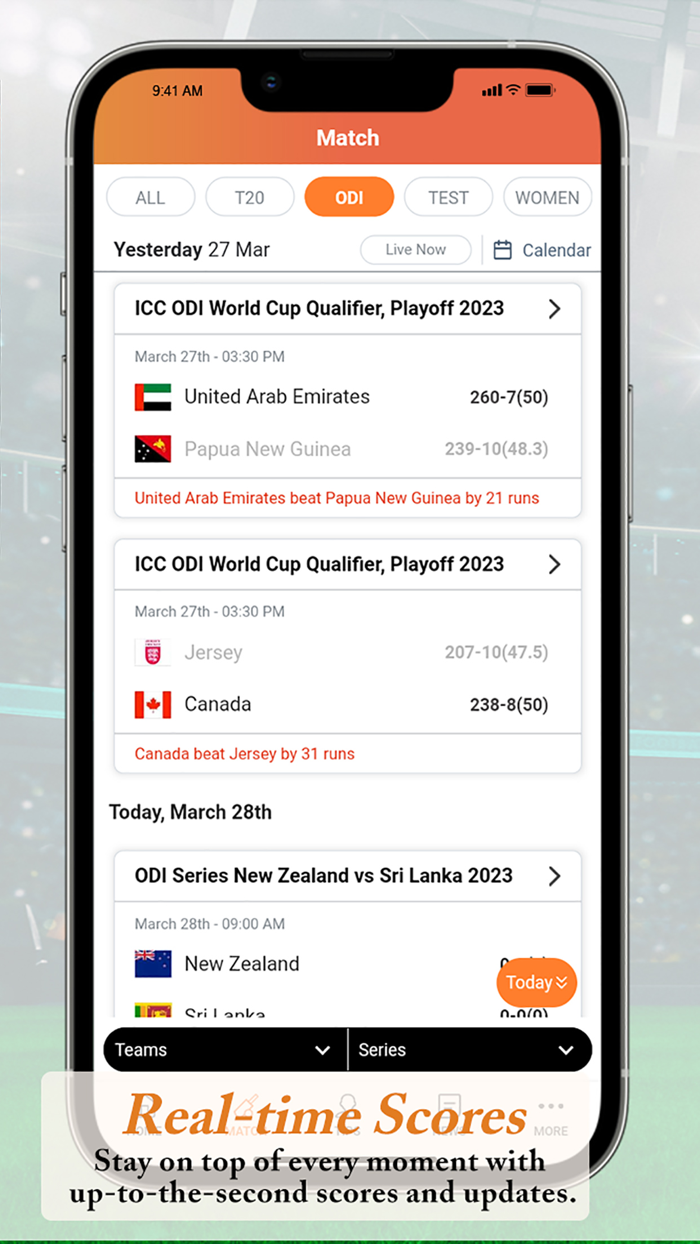 AllCric Cricket Live Score App