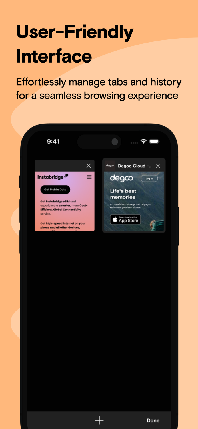 Instabridge Web Browser