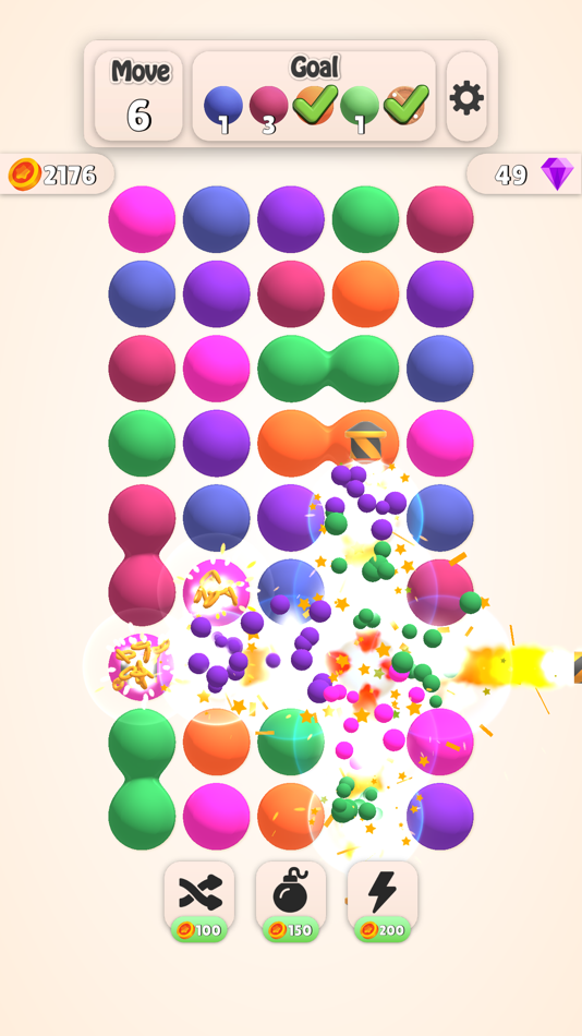 #6. Bond - Triple Match Puzzle (iOS) 由: Mehmet Fatih Sahin