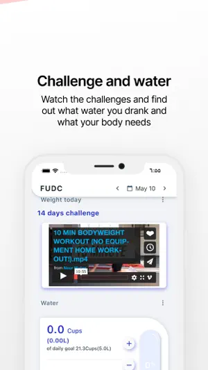 FUDC - متابعة رجيم و سعرات screenshot 2