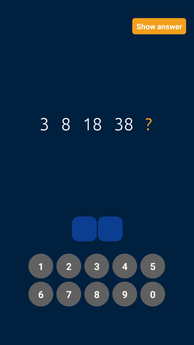 Math Logic Puzzles Games: Quiz Screenshot