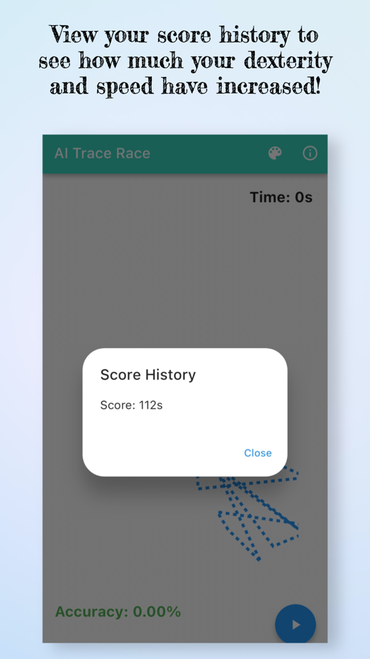 #2. AI Trace Race (iOS) 由: Colr Club
