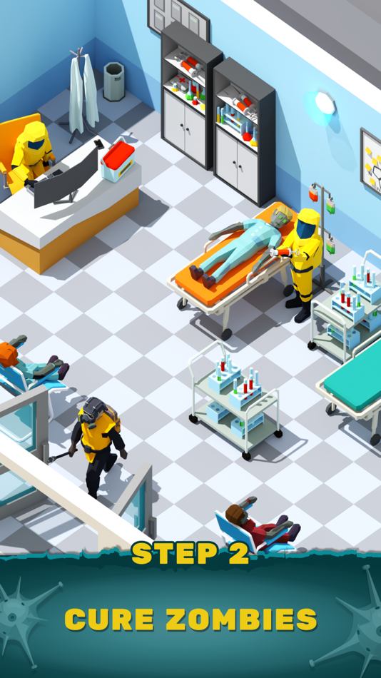 #2. Idle Zombie Hospital Tycoon (iOS) Av: Hot Siberians