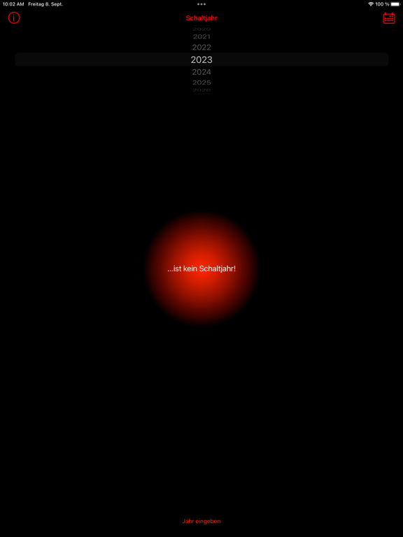 Screenshot #5 pour Schaltjahr