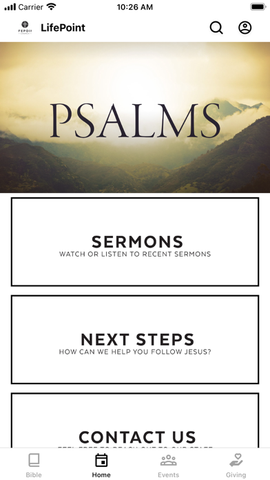 LifePoint Church Screenshot