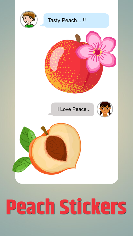 #4. Peach Stickers (iOS) 由: Aman Kumar