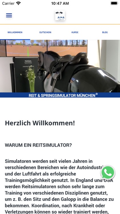Reitsimulator München App