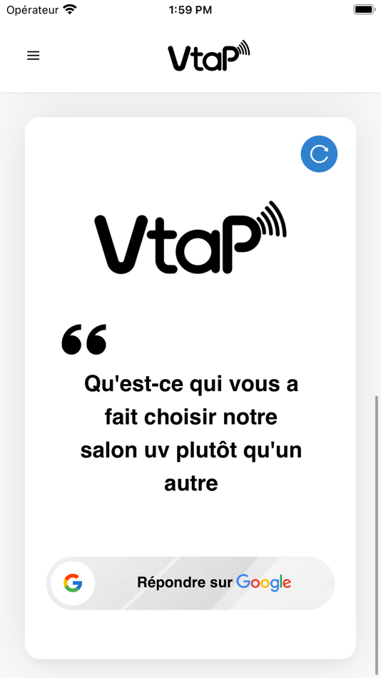 #1. vTap (iOS) 由: Lamine Bessaih