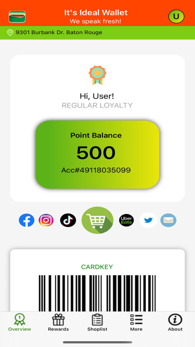 It's Ideal Wallet Screenshot
