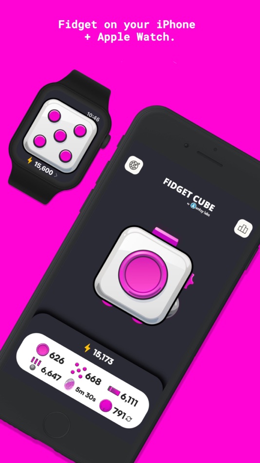 #2. Fidget Cube by Antsy Labs (iOS) Bởi: Antsy Labs
