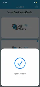 Air vCard screenshot #4 for iPhone