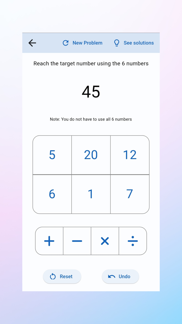 Number Nexus Math Puzzle