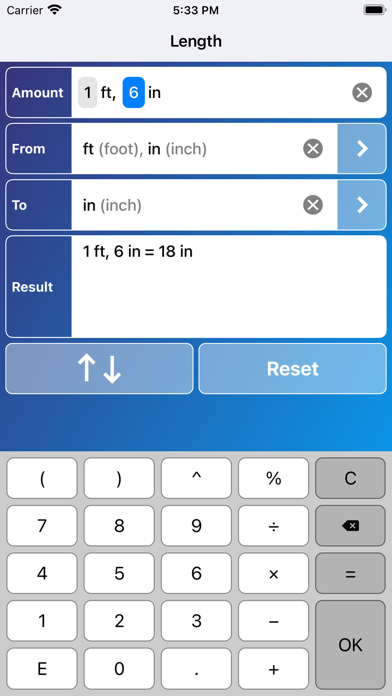 Convert Any Unit Lite Screenshot