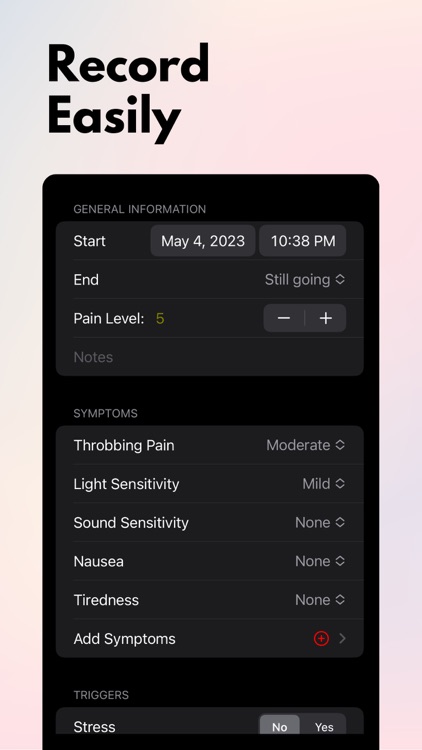 Migraine Tracker+