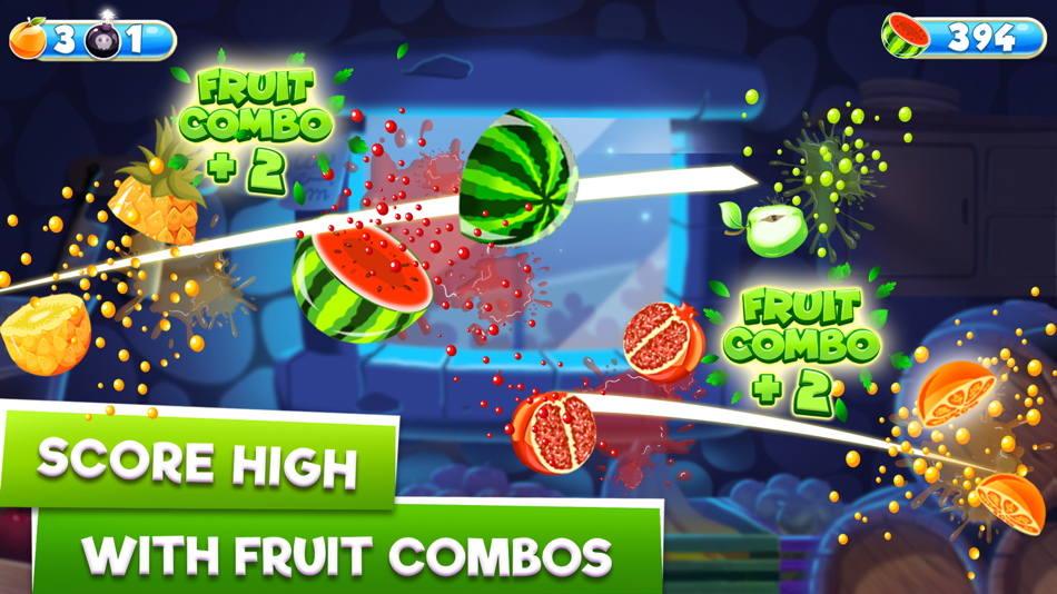 #3. Fruit Chef – Fruits Slicing (iOS) 由: GAMESFLY TECHNOLOGIES PRIVATE LIMITED