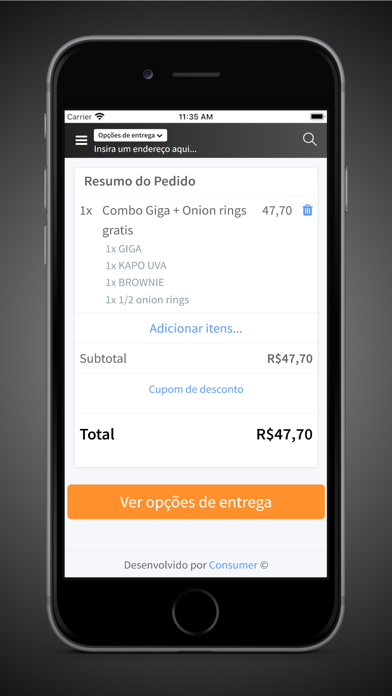 Gorillas Hamburgueria Screenshot