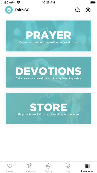 Faith Church SC Screenshot