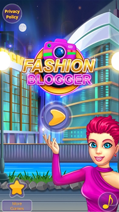 Selfie Girl Fashion Vlog Games Screenshot