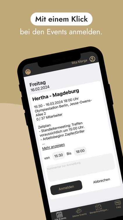 Goldstaub Personal App