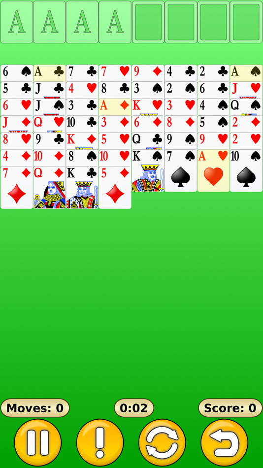 FreeCell Solitaire ~ Card Game - 1.02 - (iOS)