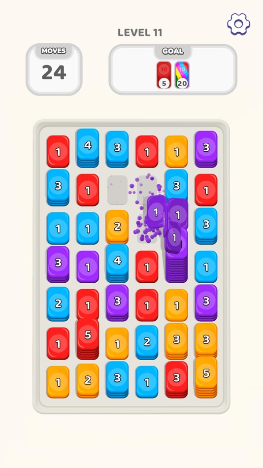 #4. Card Stack 3D! (iOS) 由: Playnoob