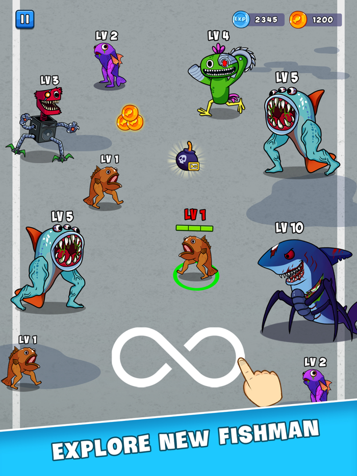 The Fishman Monster Evolution